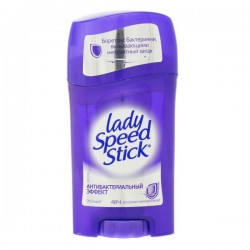 Дезодорант-антиперспирант, Lady Speed Stick (Леди Спид стик) 45 г Антибактериальный эффект стик