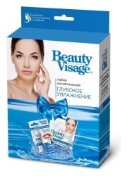 Набор подарочный, Beauty visage (Бьюти визаж) 25 мл + 3.6 г №32 Глубокое увлажнение маска для лица + бальзам для губ